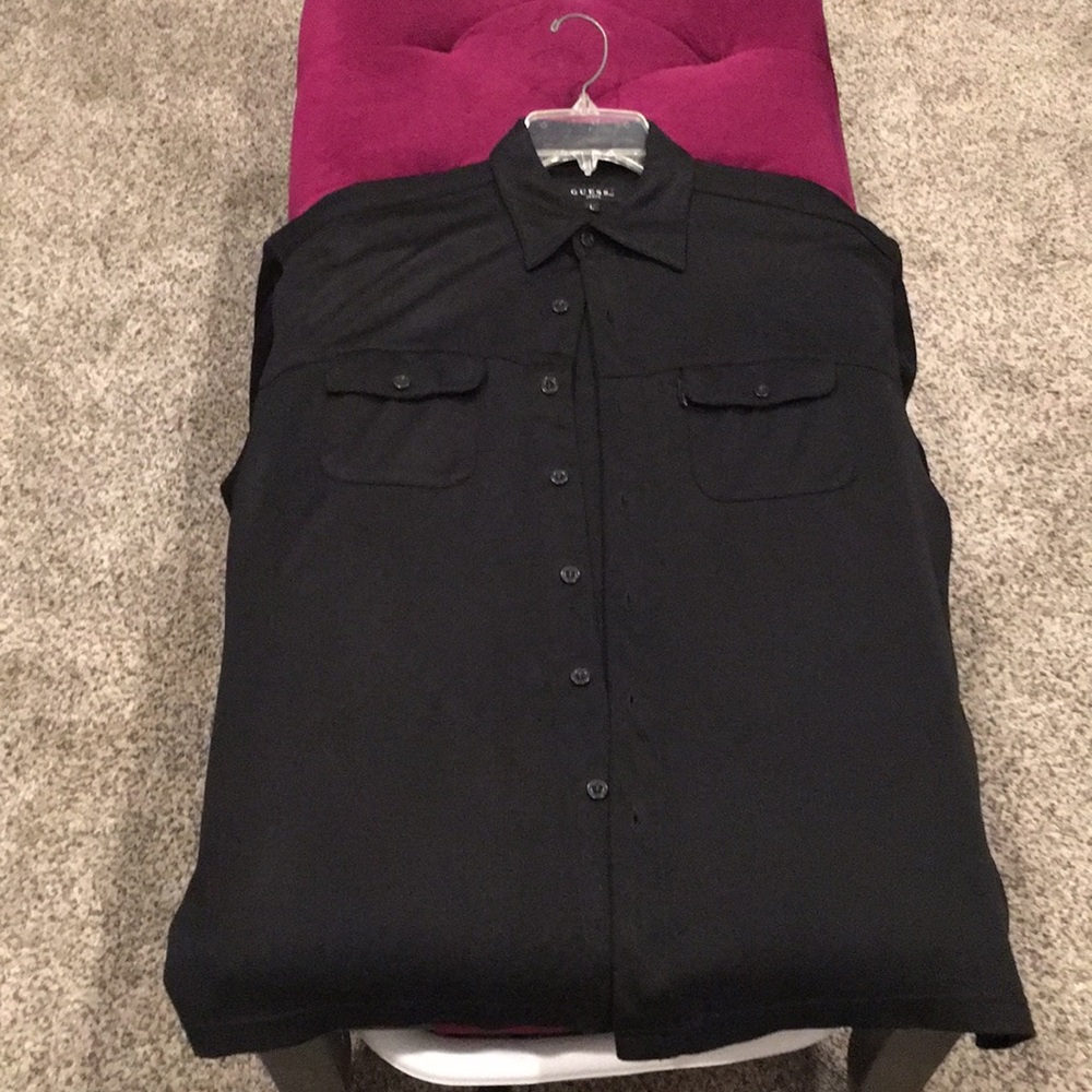 5/$25 Guess S/S button up